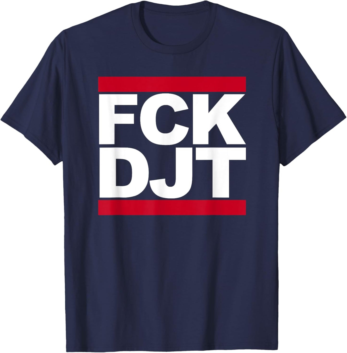 Fck Djt T-Shirt - T-Shirt | Navy