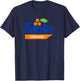 Fanta Orange Retro 1980s Logo T-Shirt - T-Shirt | Navy