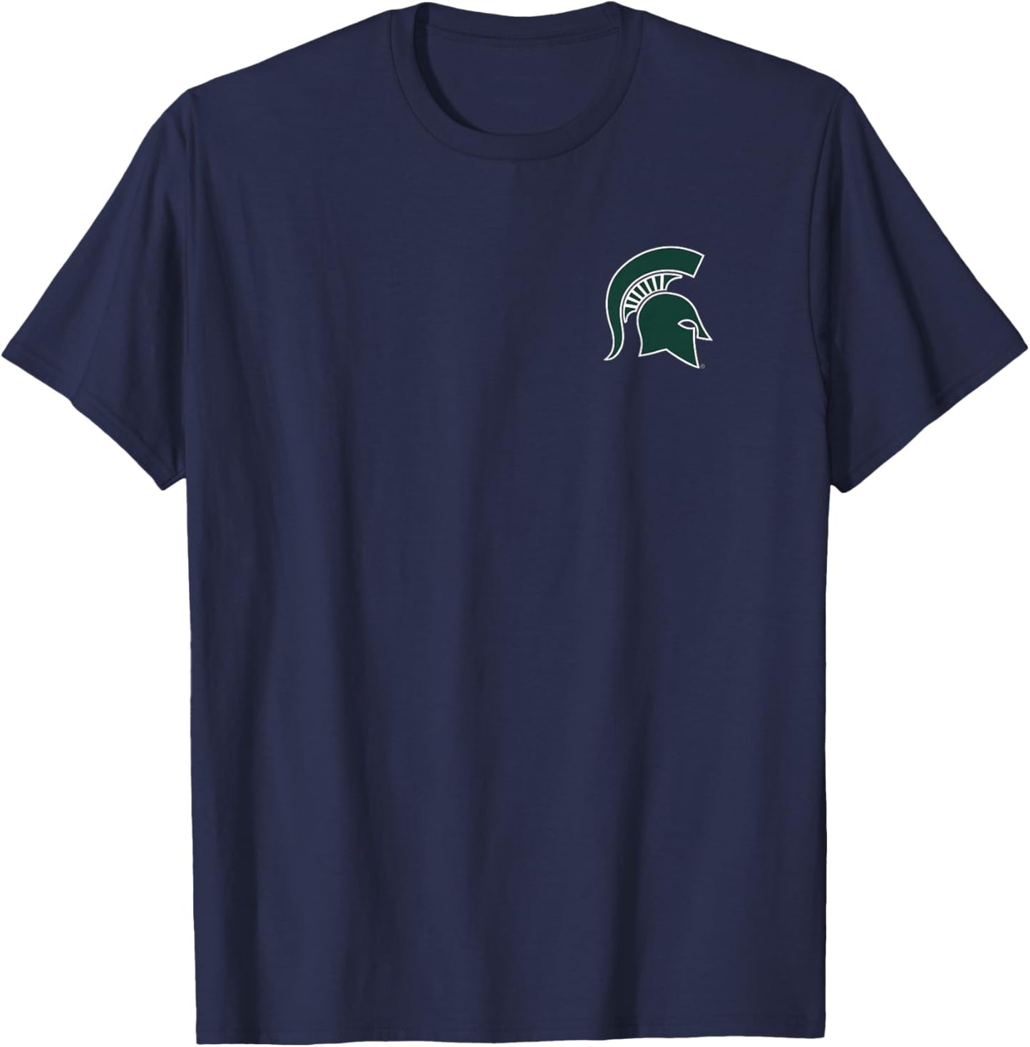 Michigan State MSU Spartans Primary Left Chest T-Shirt - T-Shirt | Navy