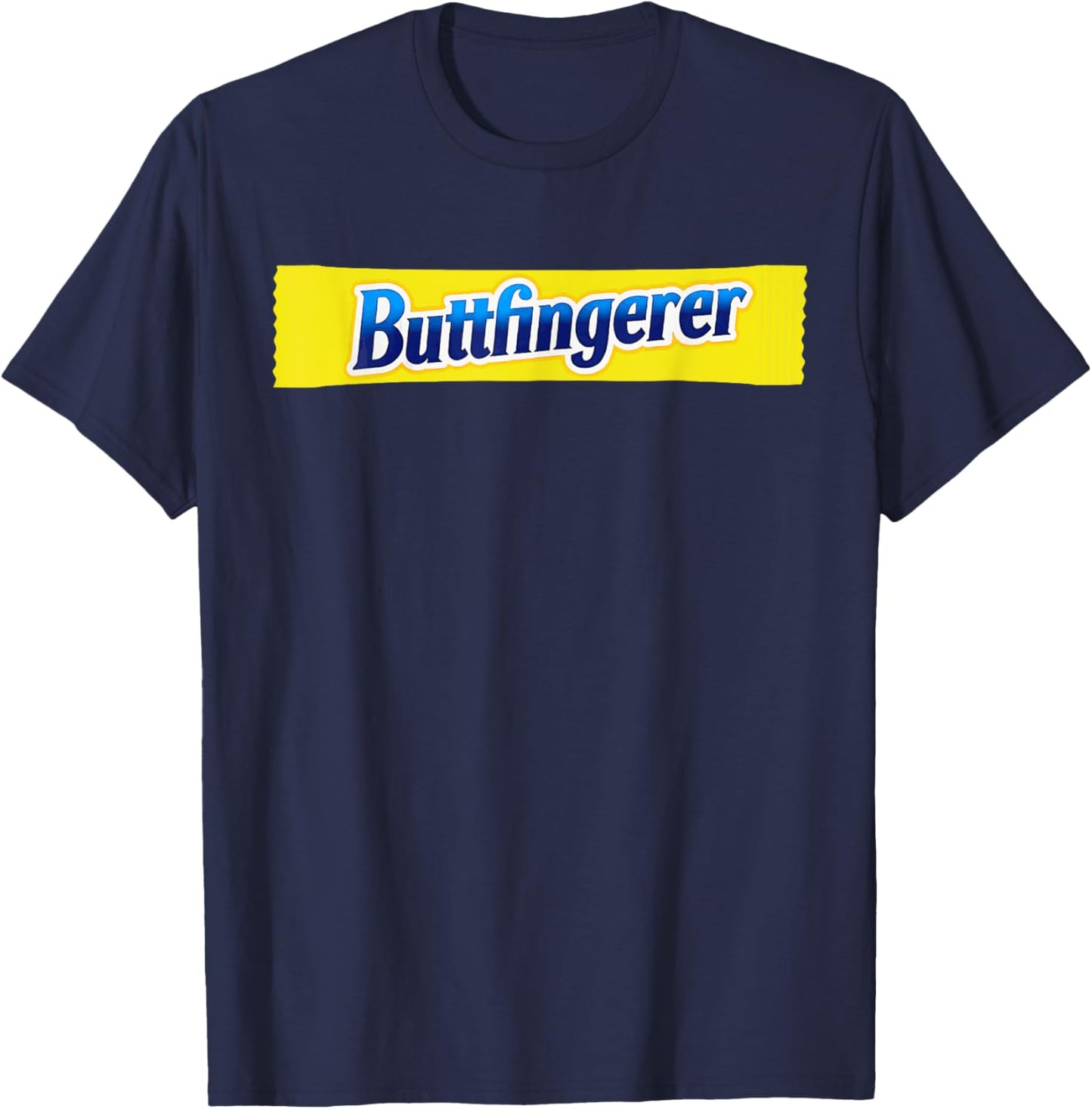Buttfingerer Hilarious Meme Retro Vintage T-Shirt - T-Shirt | Navy