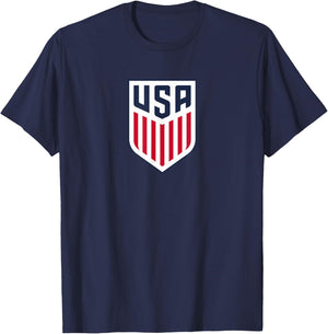 Officially Licensed US Men's National Team USMNT Gear T-Shirt - T-Shirt | Navy