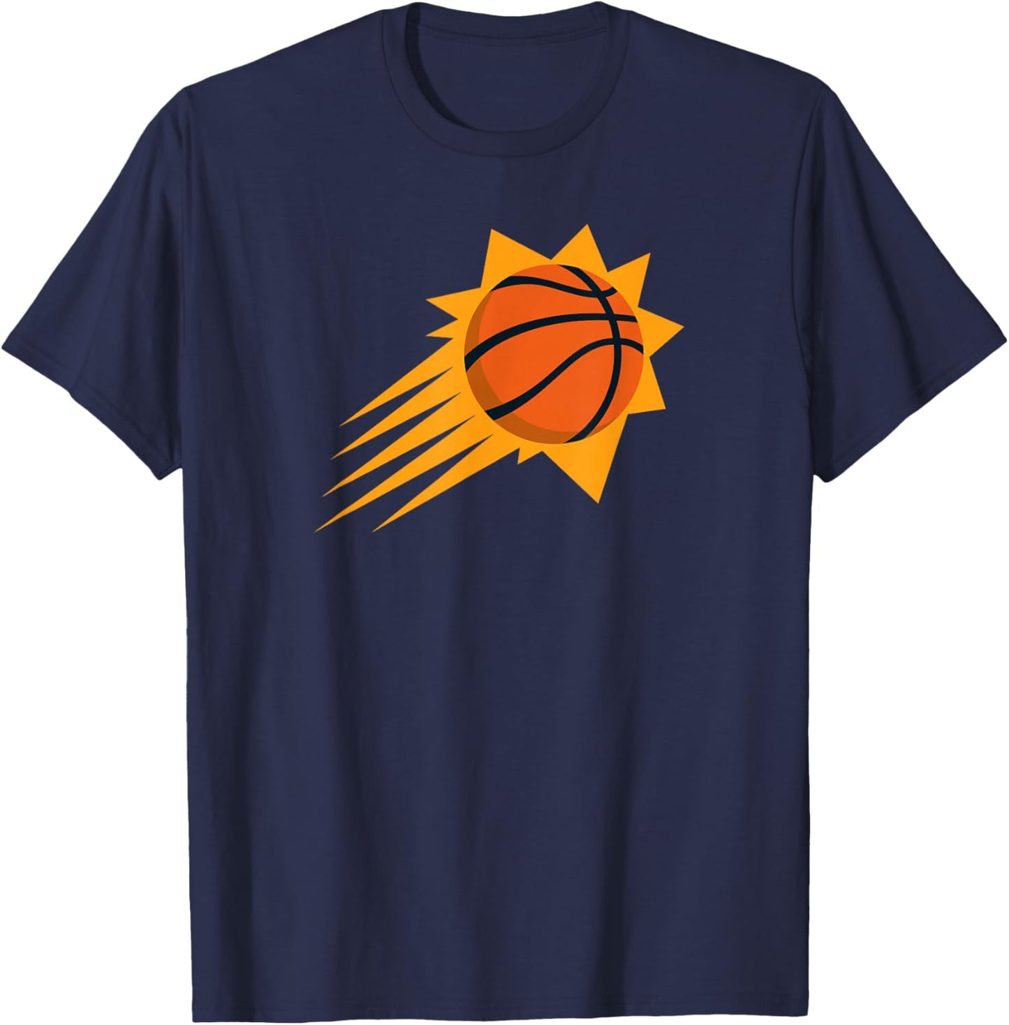 NBA Phoenix Suns Offizielles Lizenzprodukt T-Shirt - T-Shirt | Navy