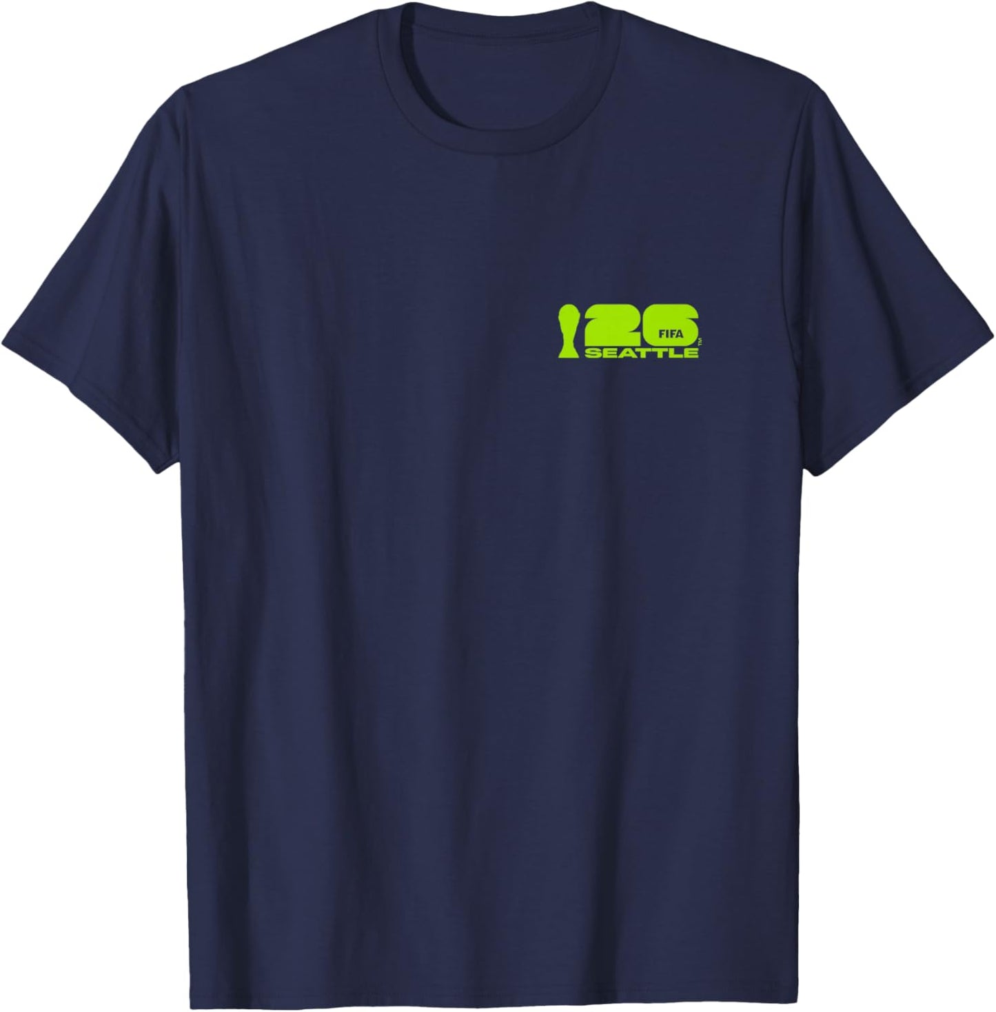 Kids FIFA World CUP26 Seattle Poster T-Shirt - T-Shirt | Navy