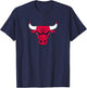 Produit Officiel NBA Chicago Bulls T-Shirt - T-Shirt | Navy