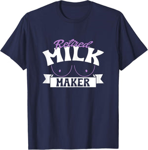 Retired Milk Maker T-Shirt - T-Shirt | Navy