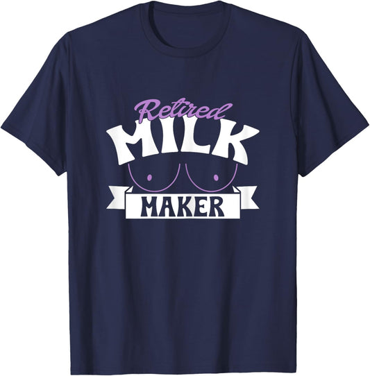 Retired Milk Maker T-Shirt - T-Shirt | Navy