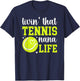Livin' That Tennis Nana Life Nana Of A Tennis Player Nana T-Shirt - T-Shirt | Navy