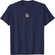 Ukraine Shirt Trident Tryzub Military Olive Zelensky T-Shirt - T-Shirt | Navy