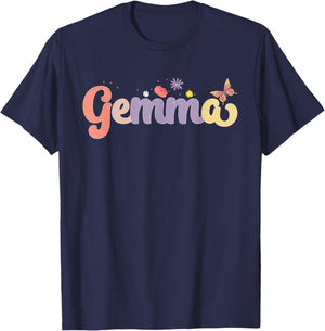 Gemma Proud Gemma Grandma Gemma Grandmother T-Shirt - T-Shirt | Navy