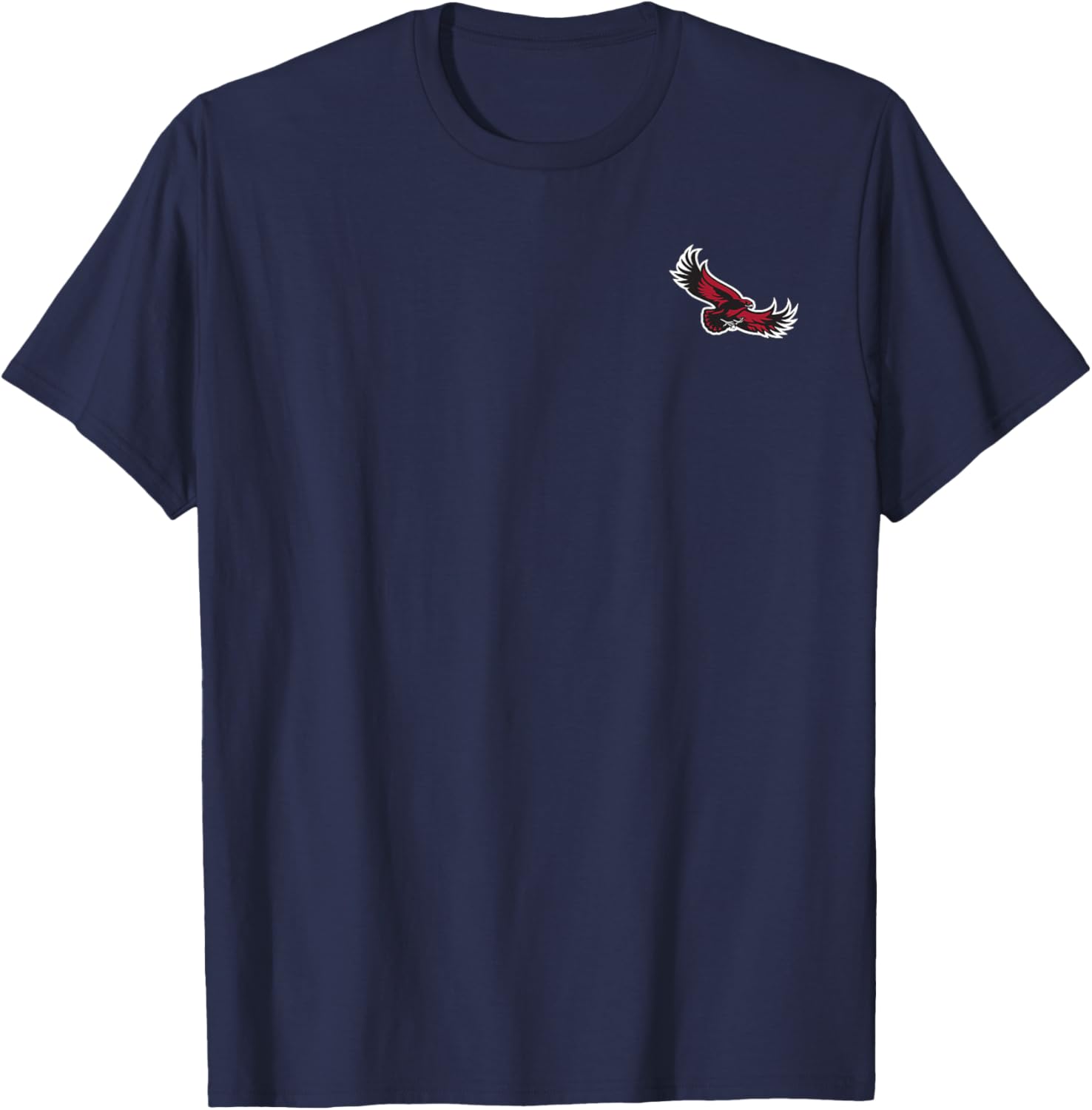 St. Joseph's Hawks Left Chest Logo Officially Licensed T-Shirt - T-Shirt | Navy