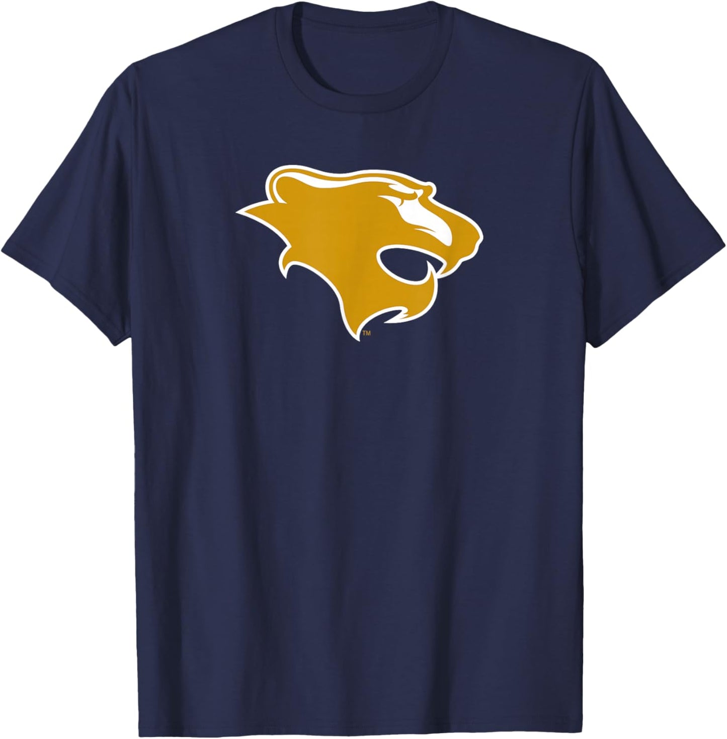 Georgian Court University Lions Primary Logo T-Shirt - T-Shirt | Navy