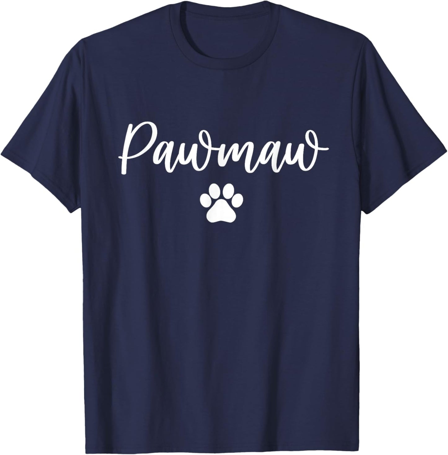 Pawmaw Dog Grandma Love My Granddog Men Women T-Shirt - T-Shirt | Navy