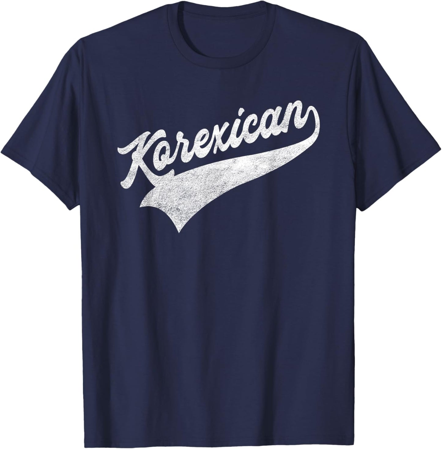 Korean Mexican Mix Heritage South Korea Mexico T-Shirt - T-Shirt | Navy