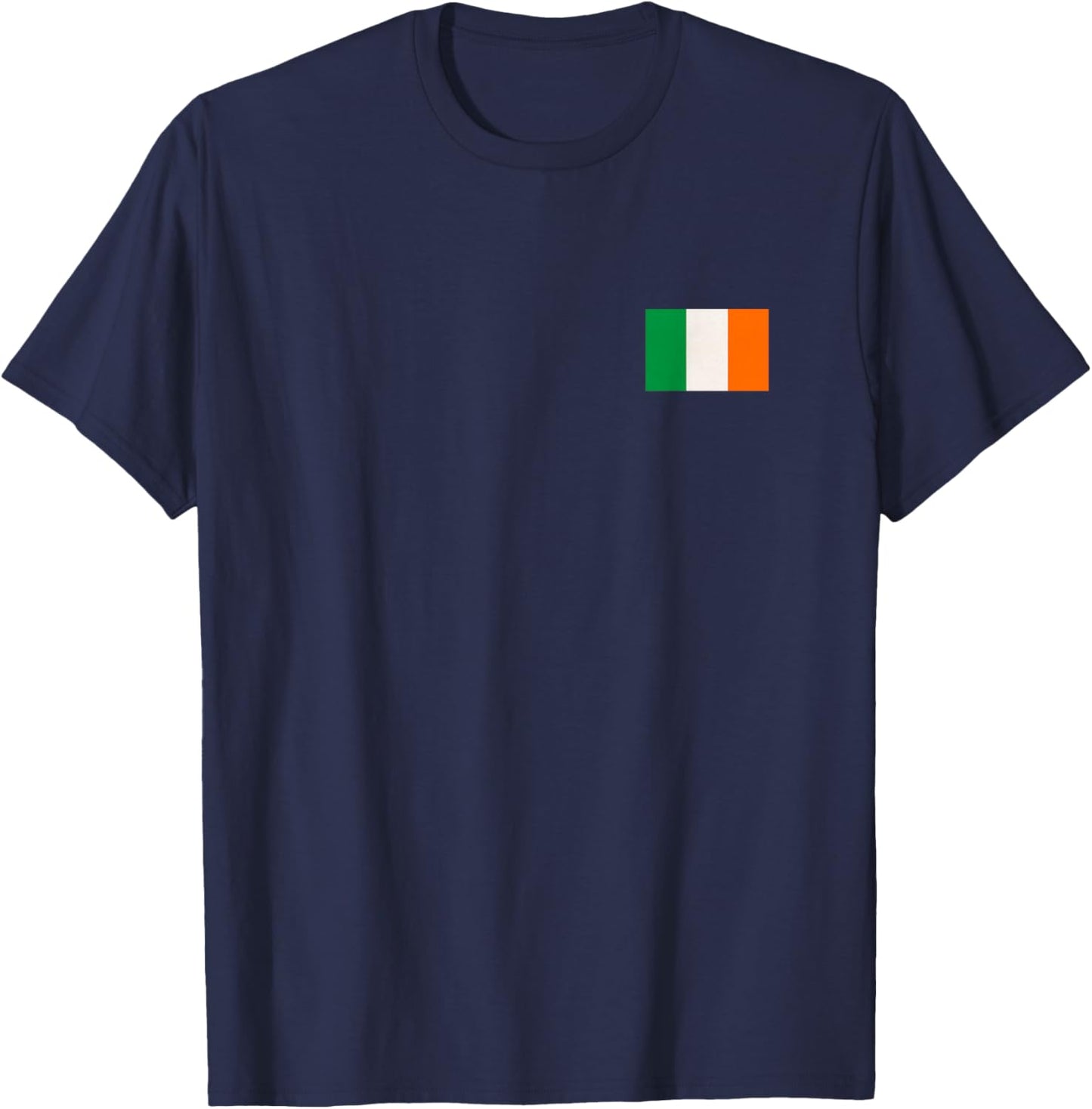 Irische Flagge, Tasche, Irland, Pride Eire, Vintage Grunge T-Shirt - T-Shirt | Navy