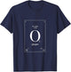 Oxygen O2 Element 8 Periodic Table Design T-Shirt - T-Shirt | Navy