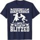 Flag Football Quarterback T-Shirt - T-Shirt | Navy