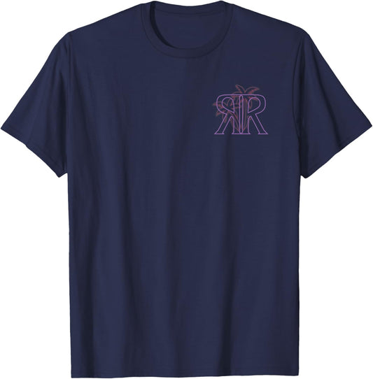 Romeo Santos & Prince Royce BLTN 2026 Tour Photo Anaheim T-Shirt - T-Shirt | Navy