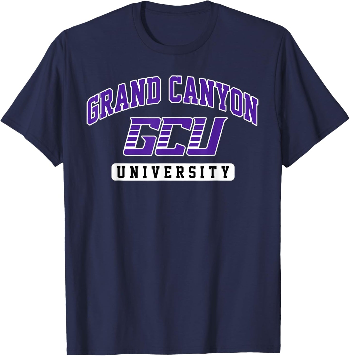 Grand Canyon University Arch Vintage Athletics Men Women T-Shirt - T-Shirt | Navy