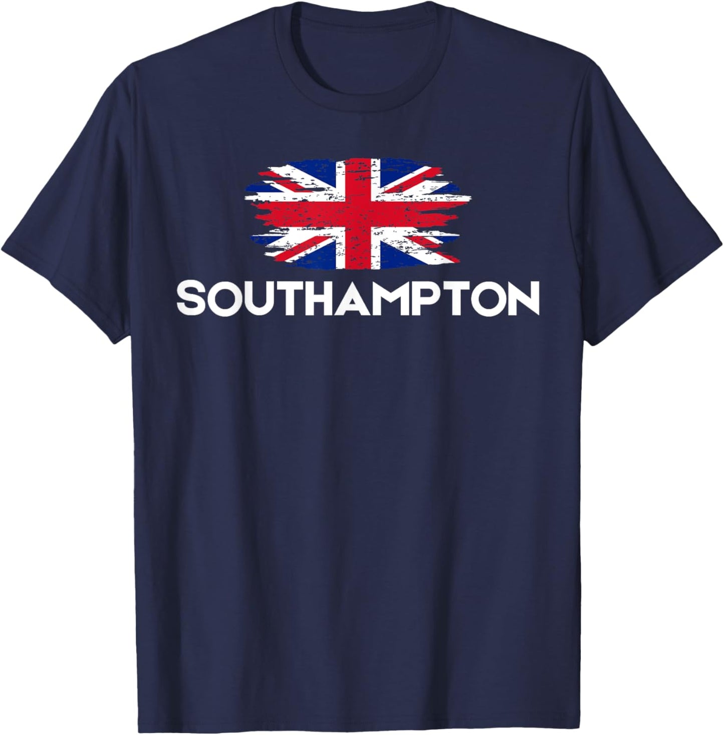 Southampton City Women Men United Kingdom Town England UK T-Shirt - T-Shirt | Navy