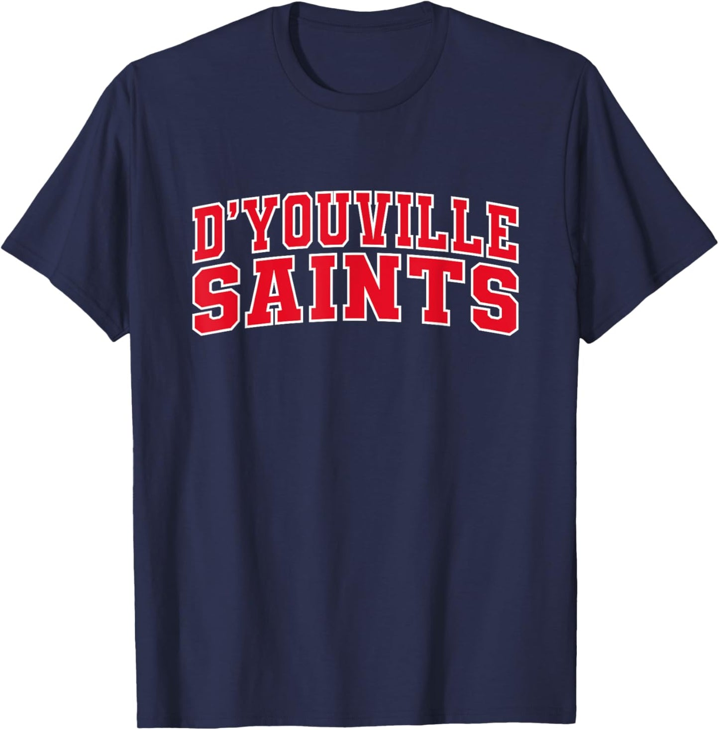 D'Youville University Apparel Sports Fan T-Shirt - T-Shirt | Navy