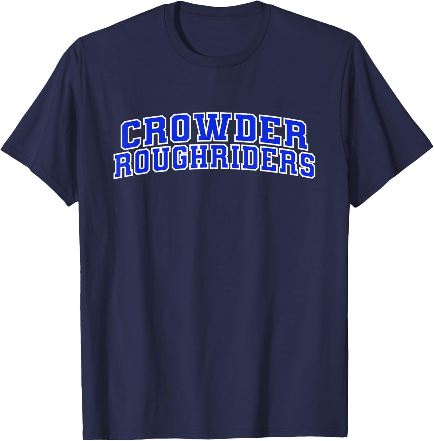 Crowder College Roughriders Apparel Sports Fan T-Shirt - T-Shirt | Navy