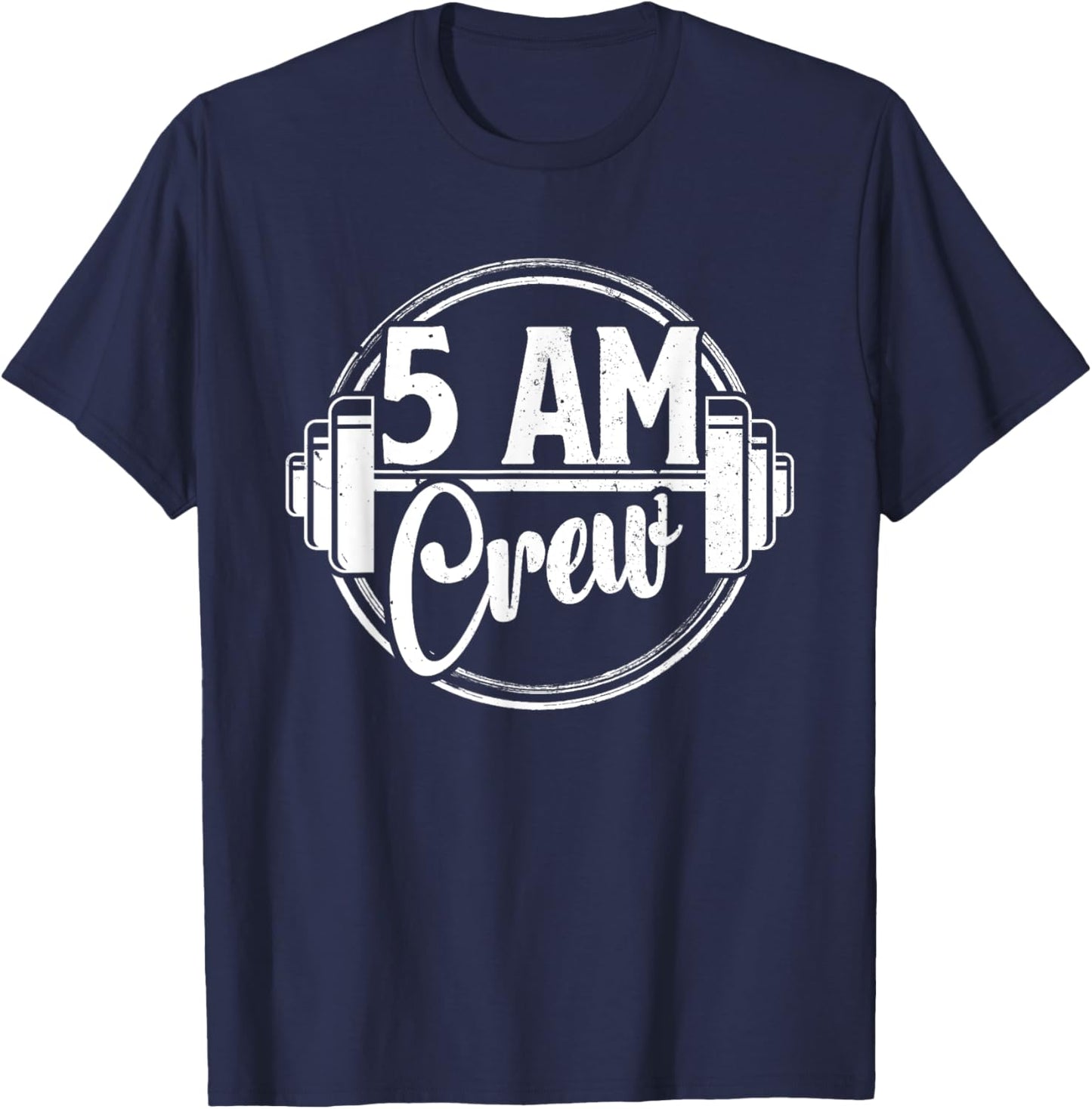5 am Crew T-Shirt - T-Shirt | Navy