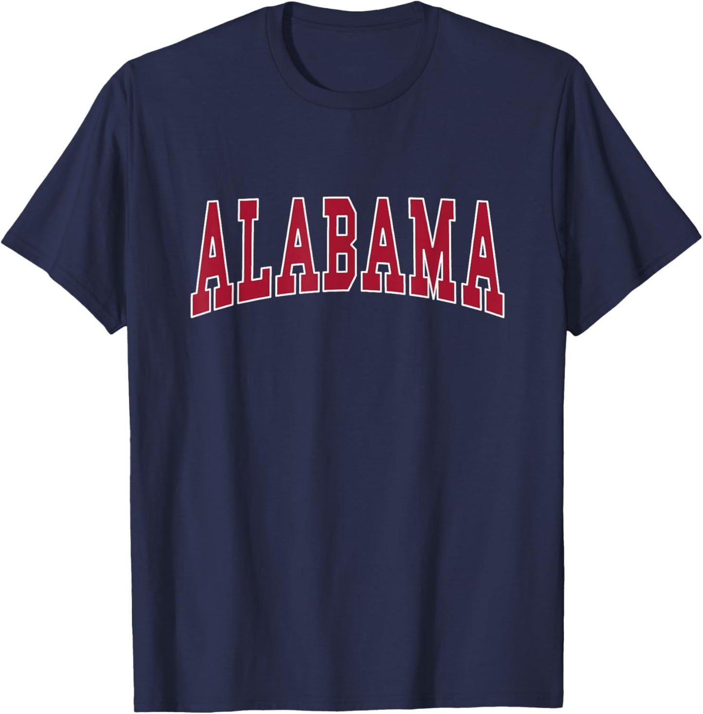 ALABAMA - Throwback Design - Classic T-Shirt - T-Shirt | Navy