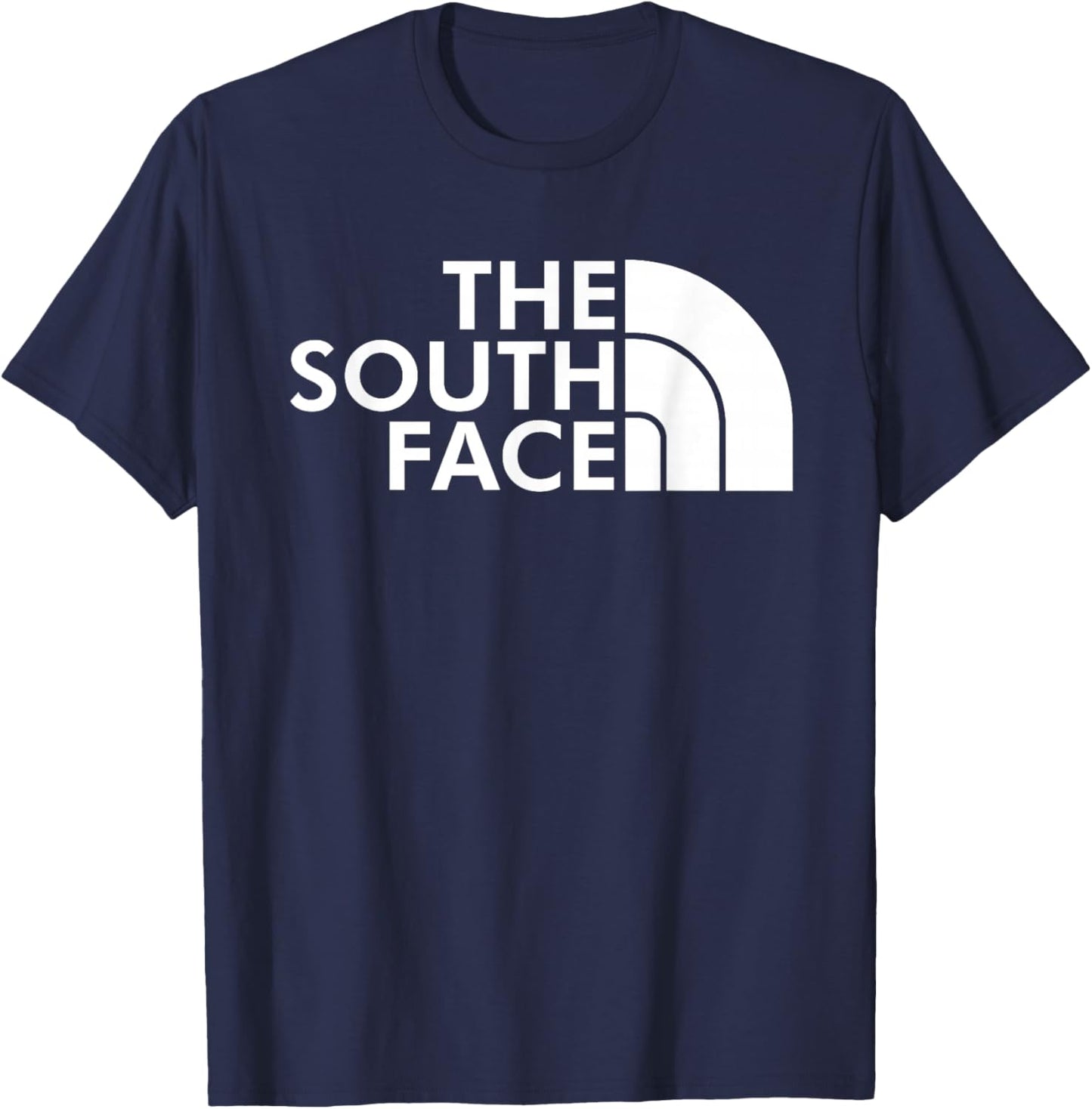 Lustige Parodie - The South Face Cooles Design für smarte Leute T-Shirt - T-Shirt | Navy