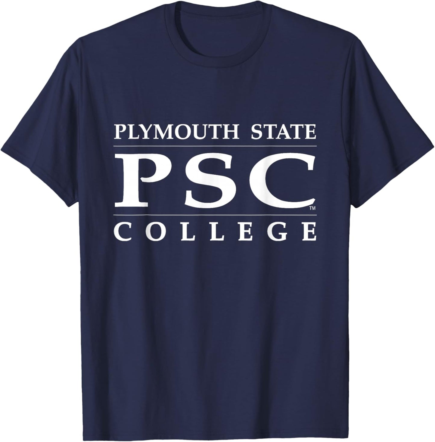 Plymouth State University Panthers PSC Logo T-Shirt - T-Shirt | Navy
