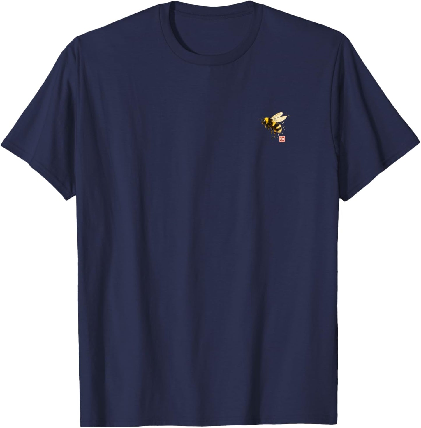 Nature Vêtement été Abeille Bourdon T-Shirt - T-Shirt | Navy