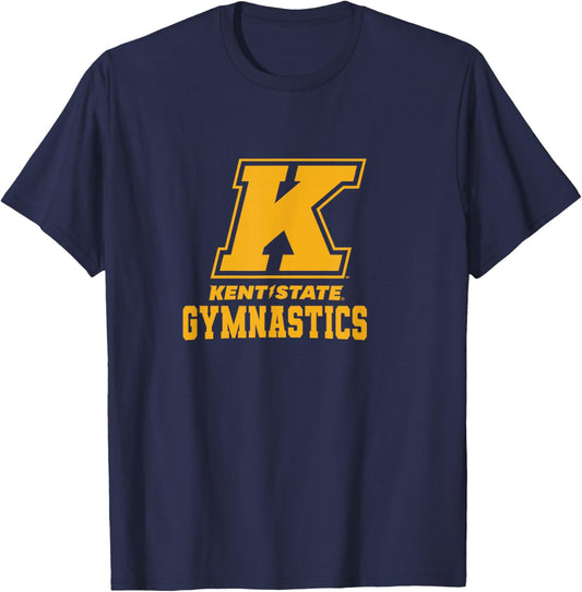 Kent State University Gymnastics Apparel Sports Fan T-Shirt - T-Shirt | Navy