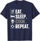 Funny Chef Design Women Cooking Culinary Cook Chef T-Shirt - T-Shirt | Navy