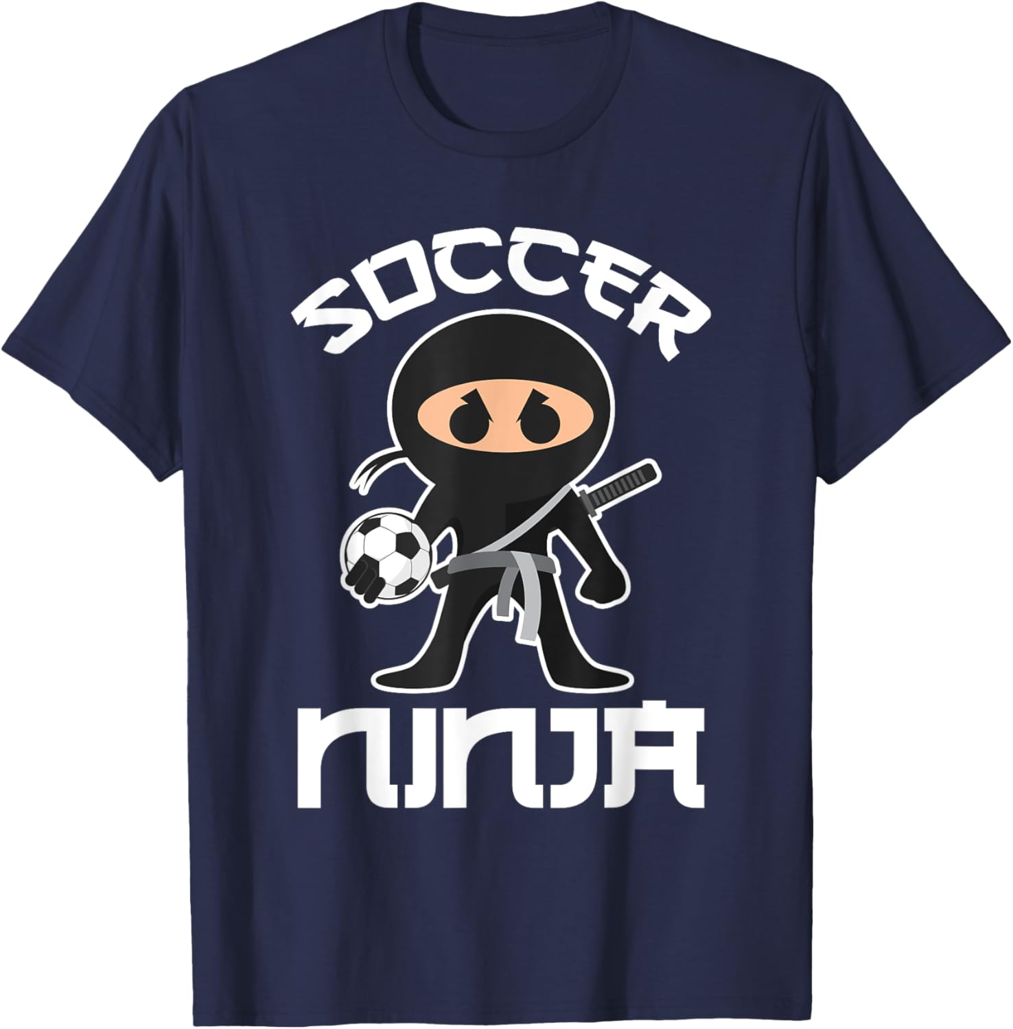 Cool Soccer Art Boys Kid Soccer Lovers Soccer Player T-Shirt - T-Shirt | Navy
