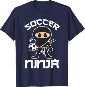 Cool Soccer Art Boys Kid Soccer Lovers Soccer Player T-Shirt - T-Shirt | Navy