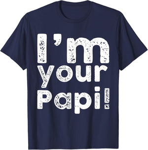 Im Your Papi Vintage Wrestling Boys Kids T-Shirt - T-Shirt | Navy