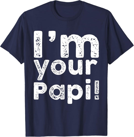 Im Your Papi Vintage Wrestling Boys Kids T-Shirt - T-Shirt | Navy