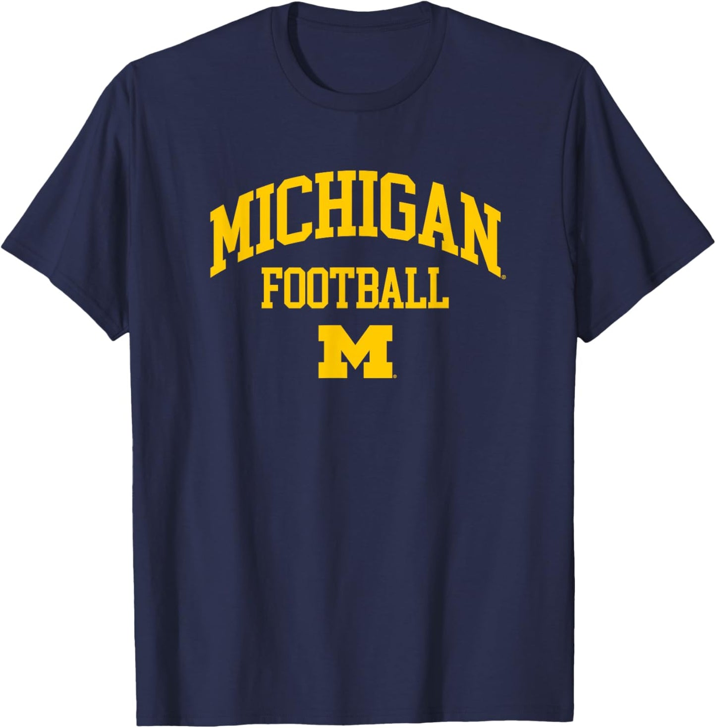 University of Michigan Wolverines Football T-Shirt - T-Shirt | Navy
