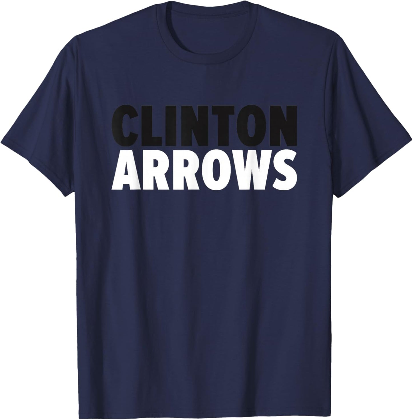 Clinton Arrows Bold T-Shirt - T-Shirt | Navy