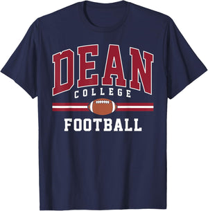 Dean College Football Arch Vintage Design Women T-Shirt - T-Shirt | Navy