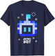 Astro Bot Rescue Mission Astro Bot Portrait Video Game T-Shirt - T-Shirt | Navy