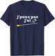 Meilleur Chef d'orchestre Humour Drôle Directeur de Musique Haut de Gamme T-Shirt - T-Shirt | Navy