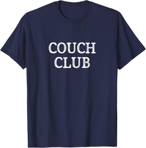 Couch Club - Vintage Style T-Shirt - T-Shirt | Navy