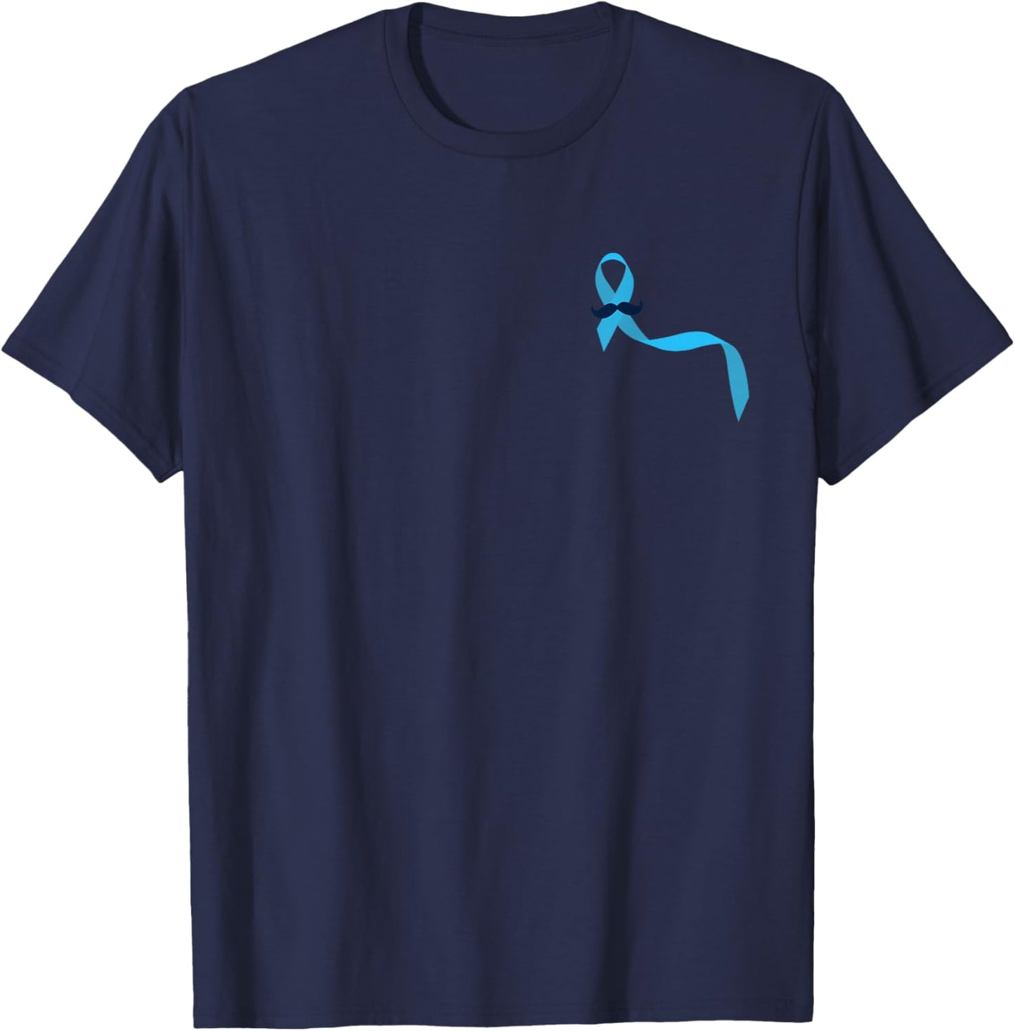 Prostate Cancer Awareness Facts T-Shirt - T-Shirt | Navy