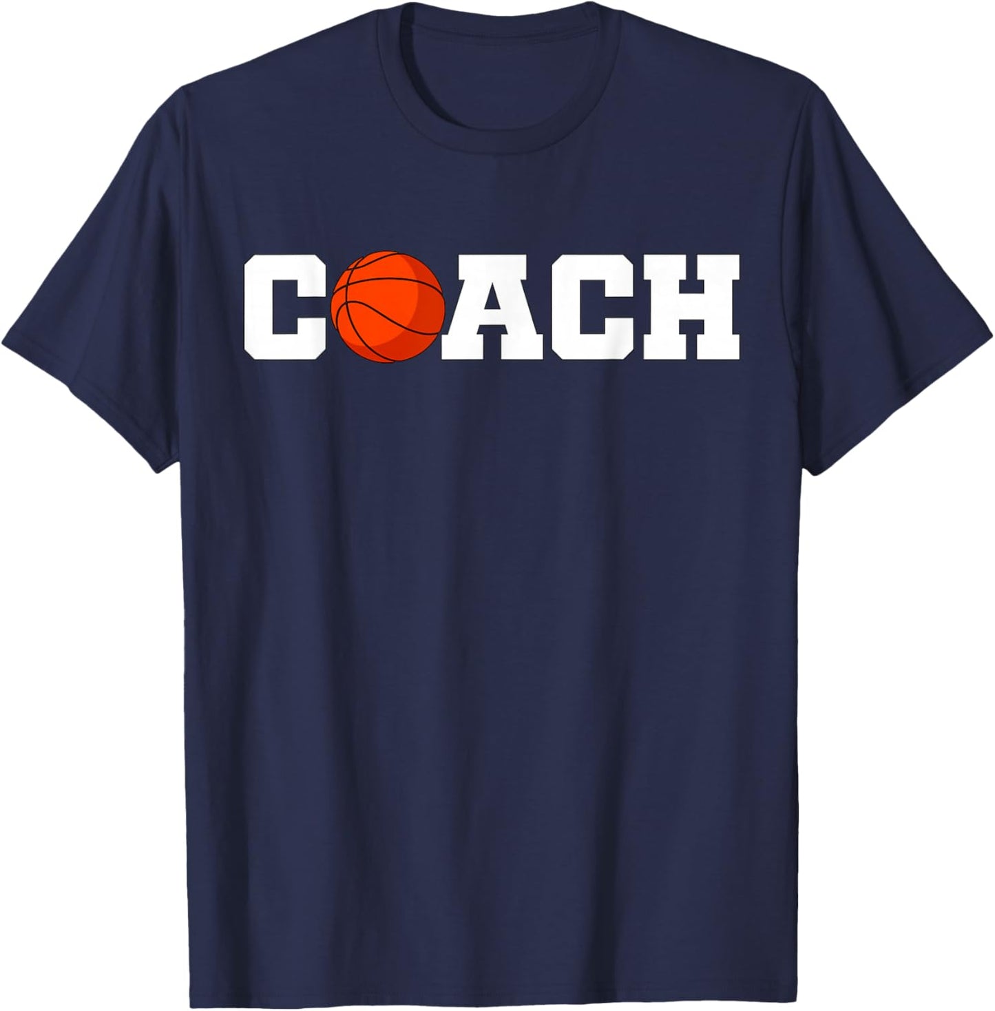 Basketball Coach T-Shirt - T-Shirt | Navy