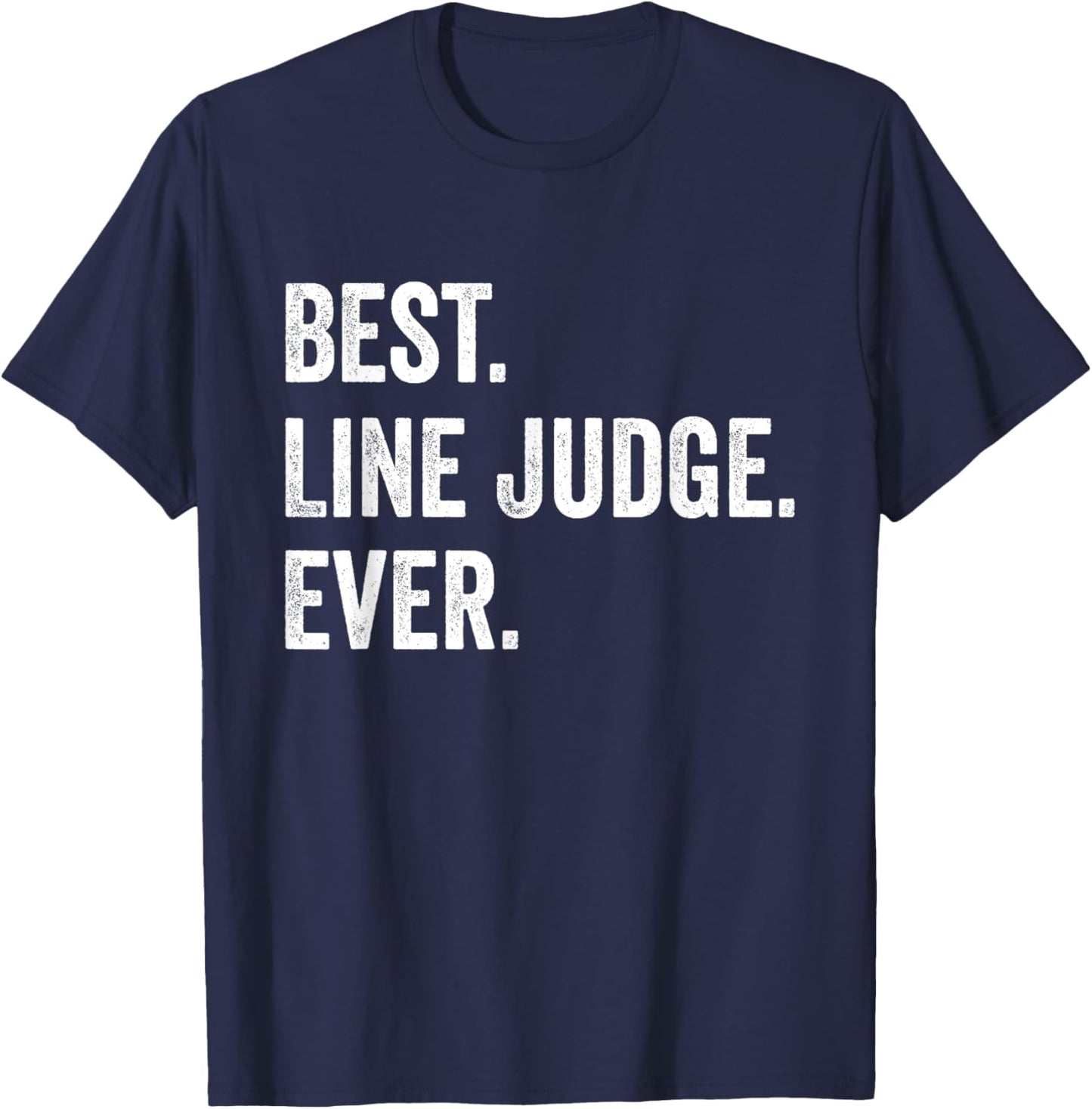 Best Line Judge Ever Funny Volleyball T-Shirt - T-Shirt | Navy