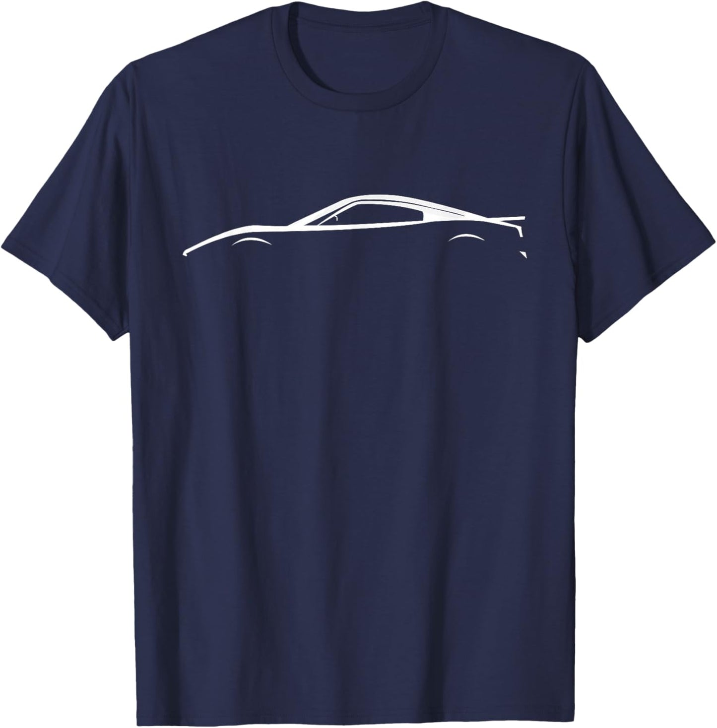 Legendary Racing Sports Car Iconic Racing Car9-11 Silhouette T-Shirt - T-Shirt | Navy