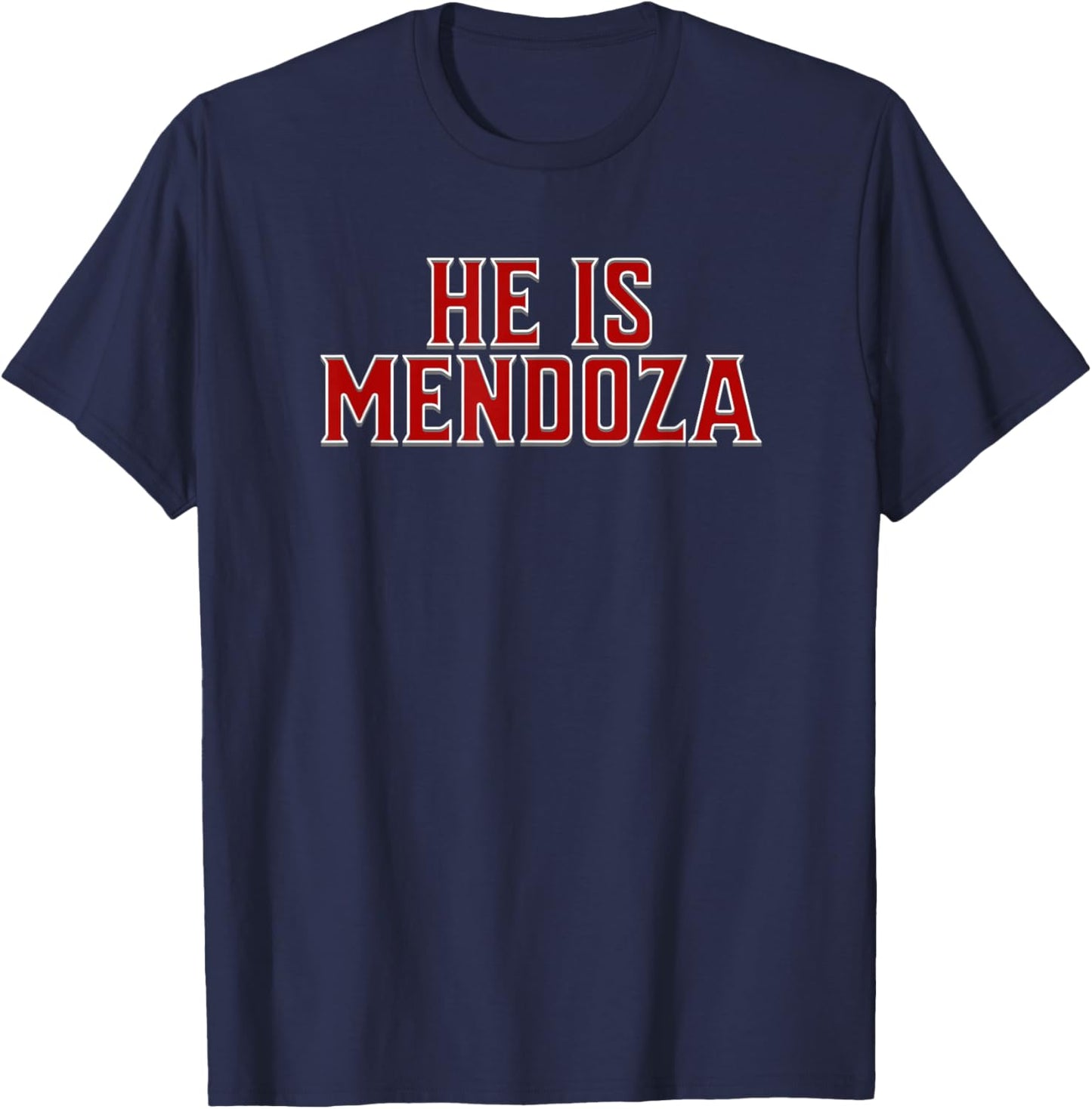Indiana Fan Pride He is Mendoza Apparel Women Kids T-Shirt - T-Shirt | Navy