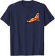 Monkey Punch (2 Side) T-Shirt - T-Shirt | Navy