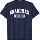 I'm Grandma's Favorite Grandchild Grandson Granddaughter T-Shirt - T-Shirt | Navy