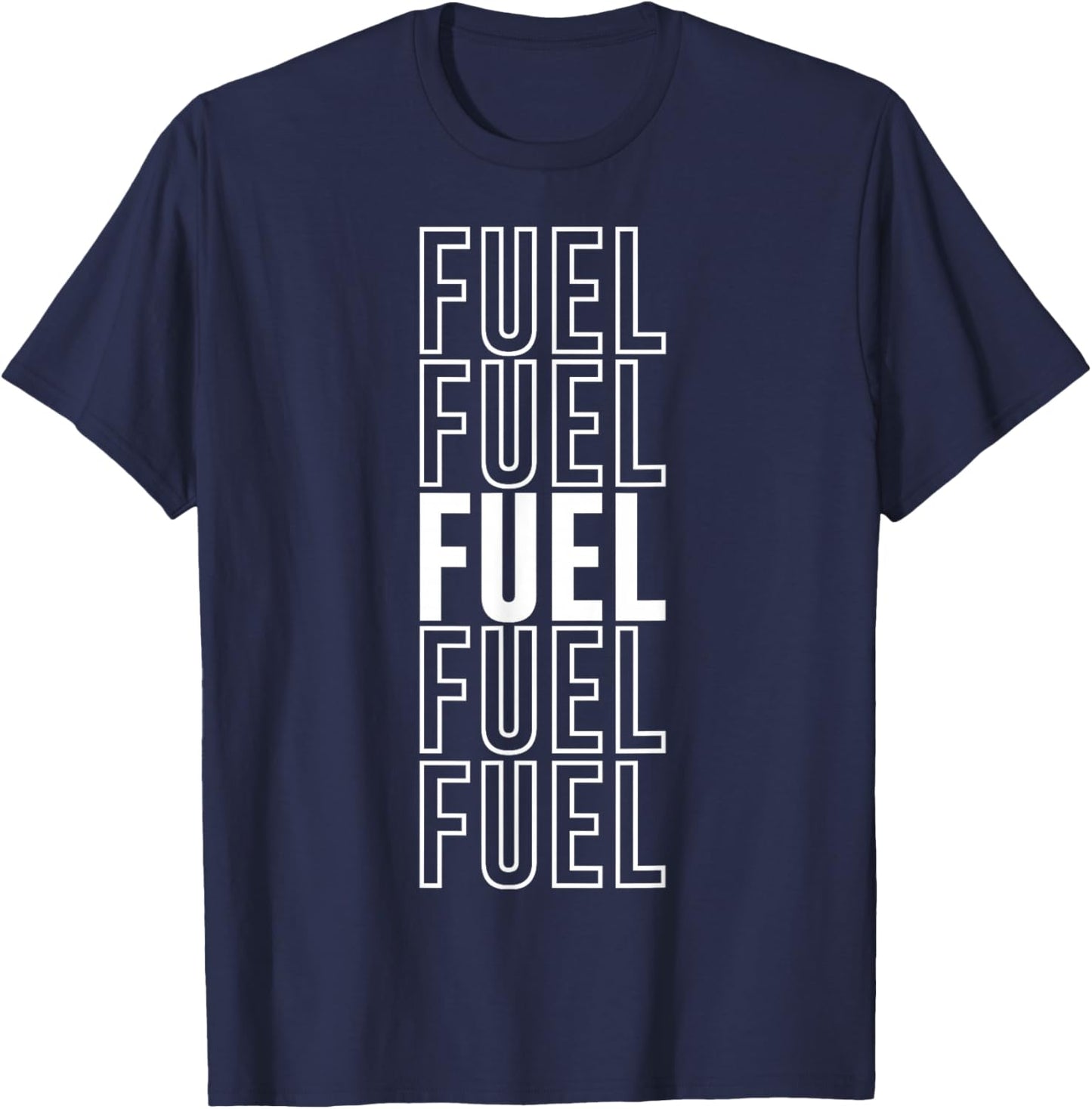 Fuel Black Classic Adults T-Shirt - T-Shirt | Navy